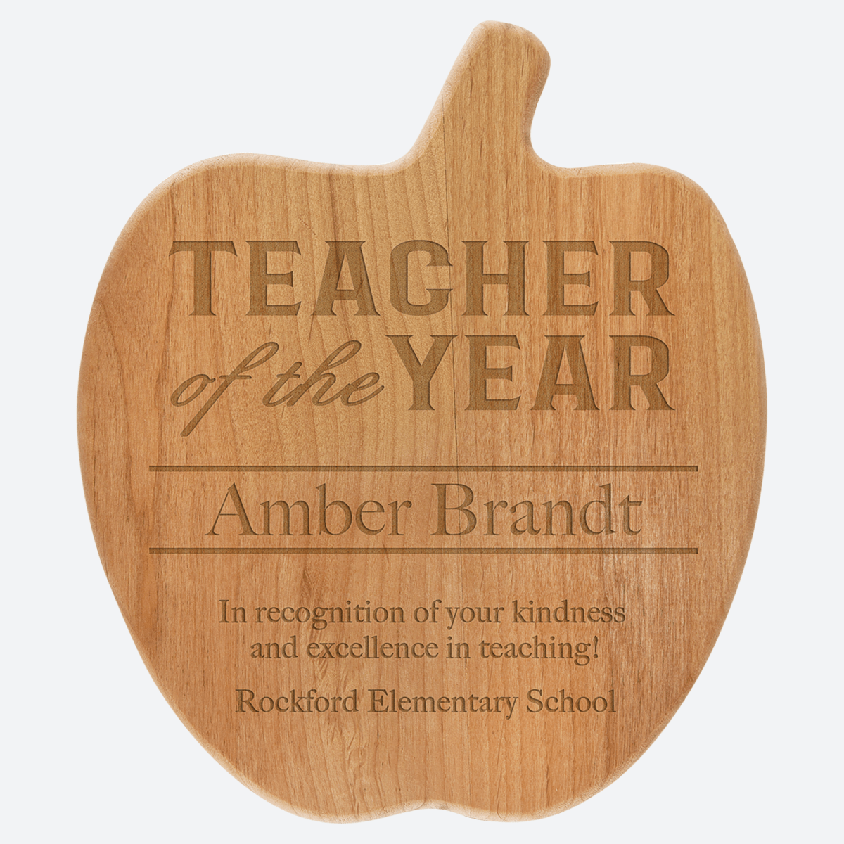 Alder Apple Plaque