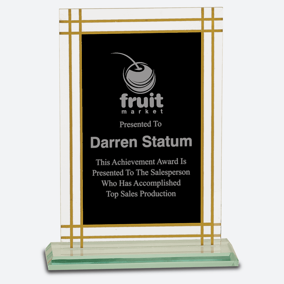 Contemporary Glass Full Border Award