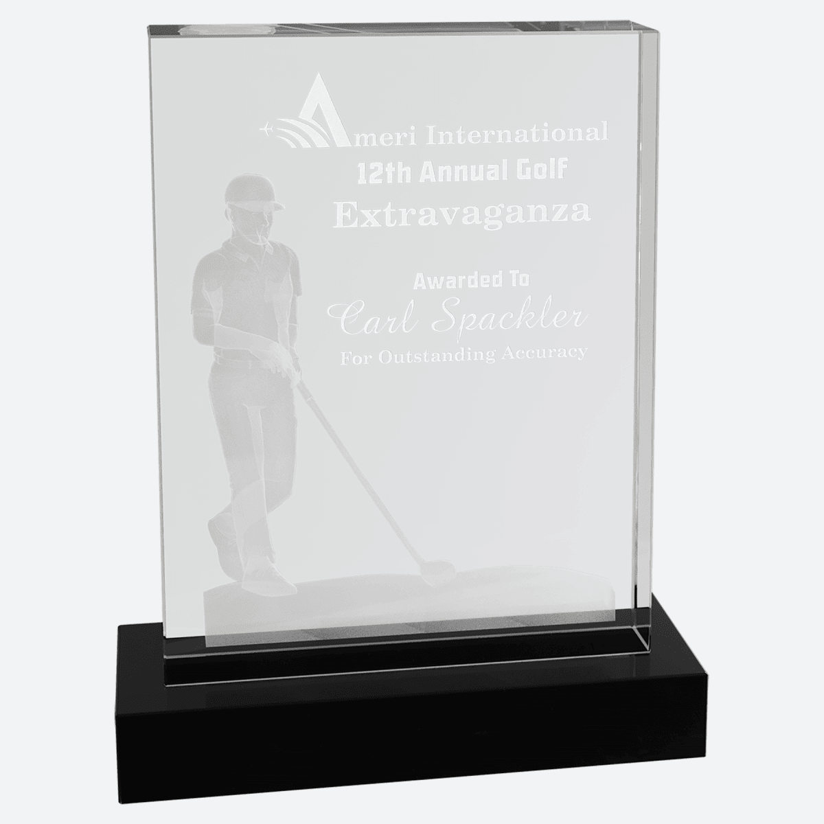 Crystal 3D Male Golf