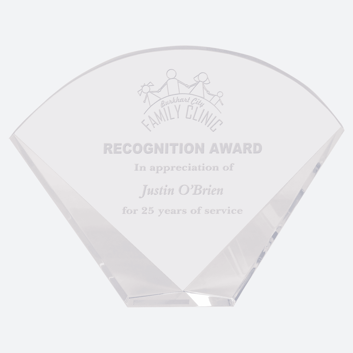 Crystal Facet Fan