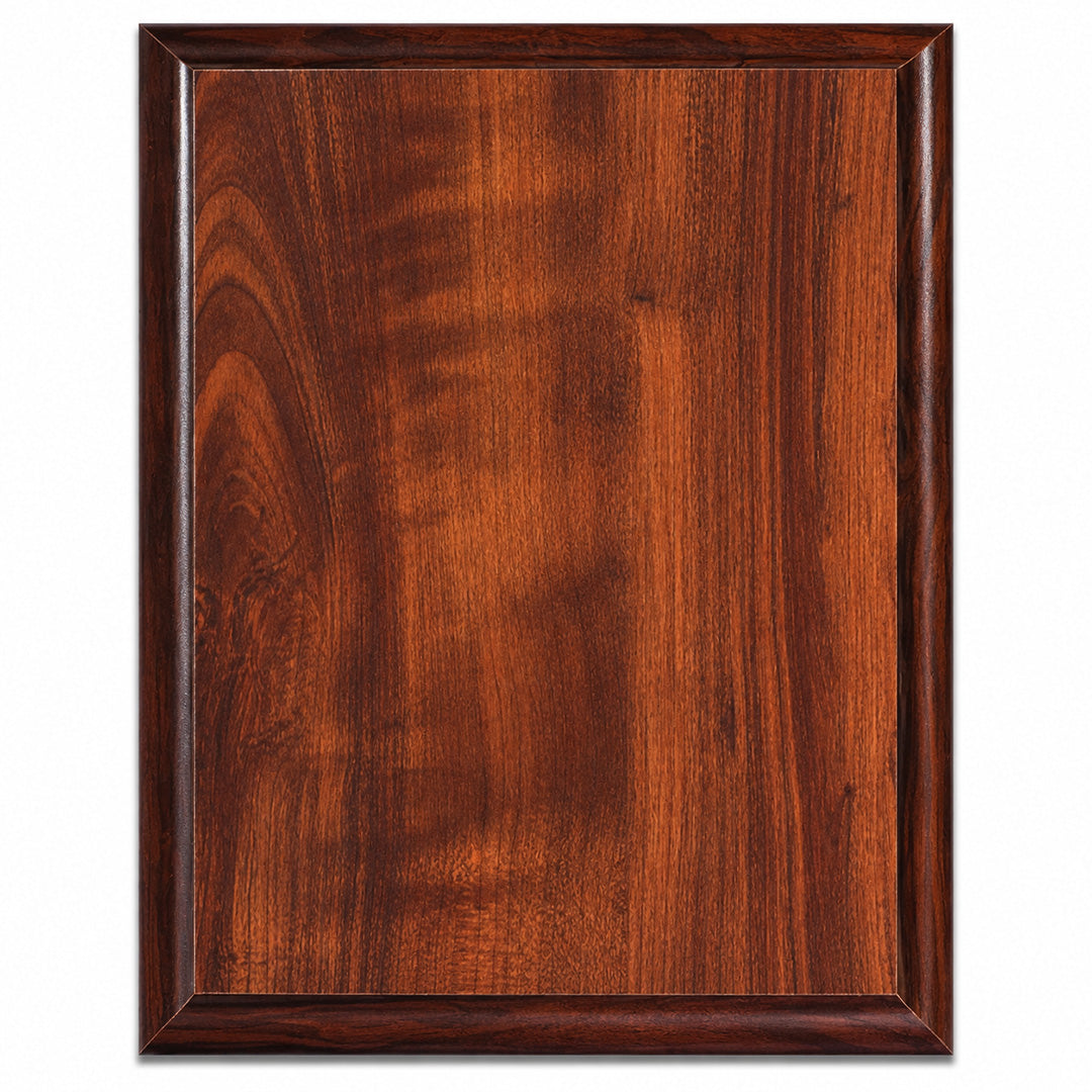 Cherry Finish Plaque