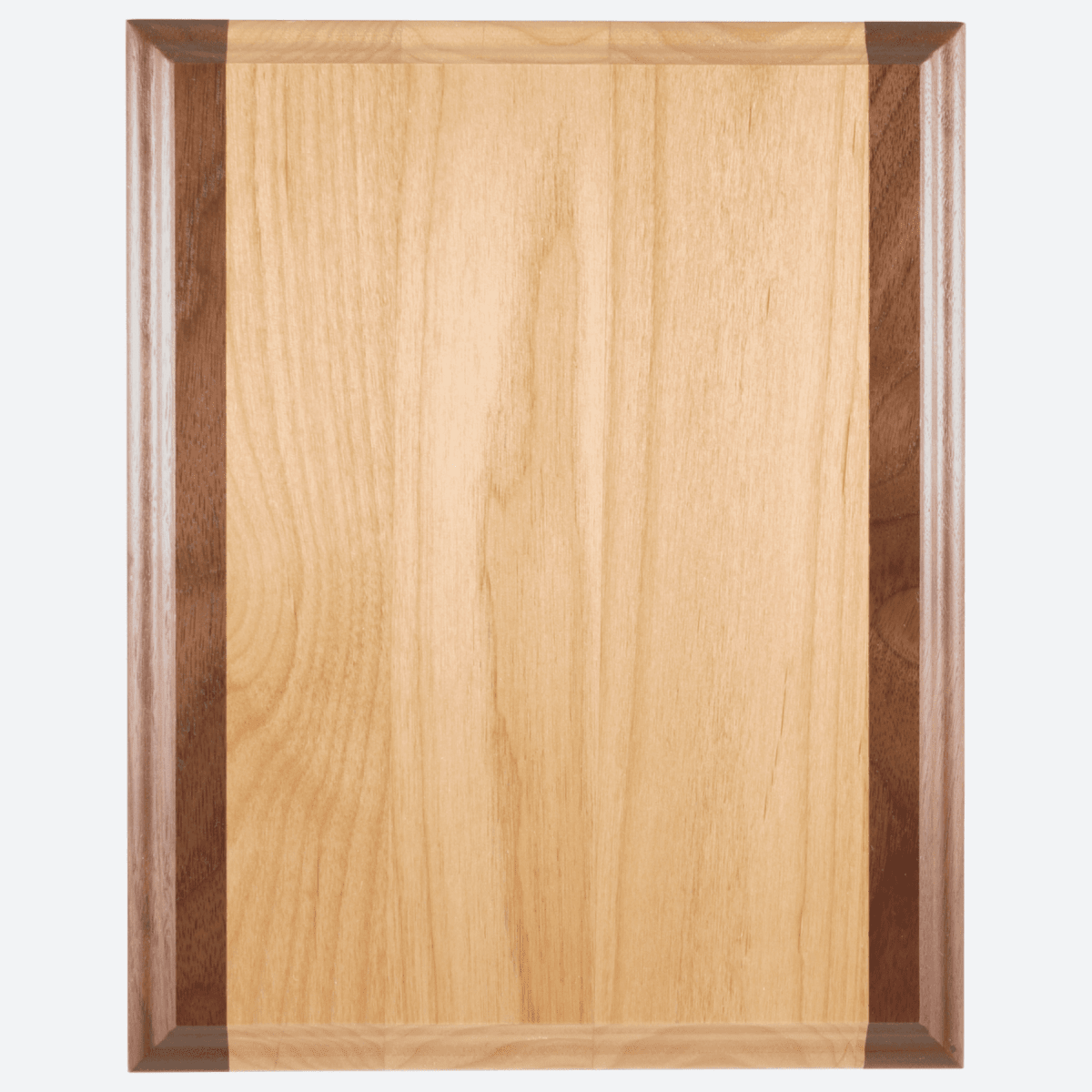 Genuine Red Alder and Genuine Walnut Plaque