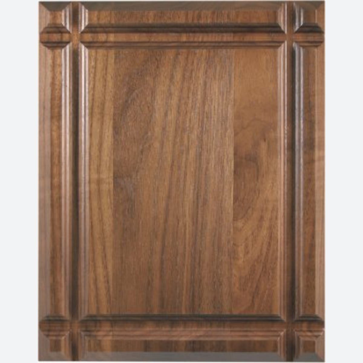 Grooved Face Genuine Walnut Plaque