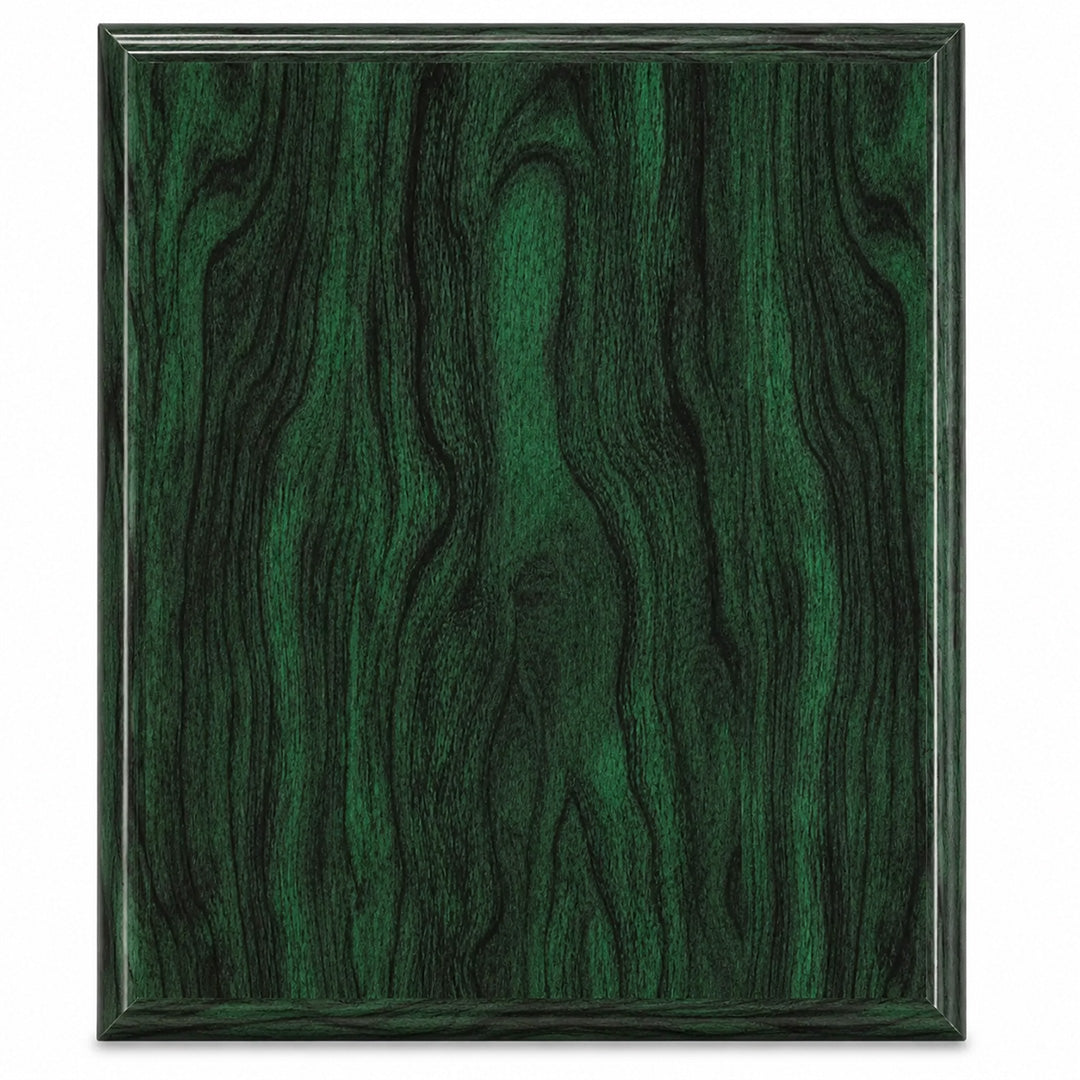 Green Woodgrain Plaque