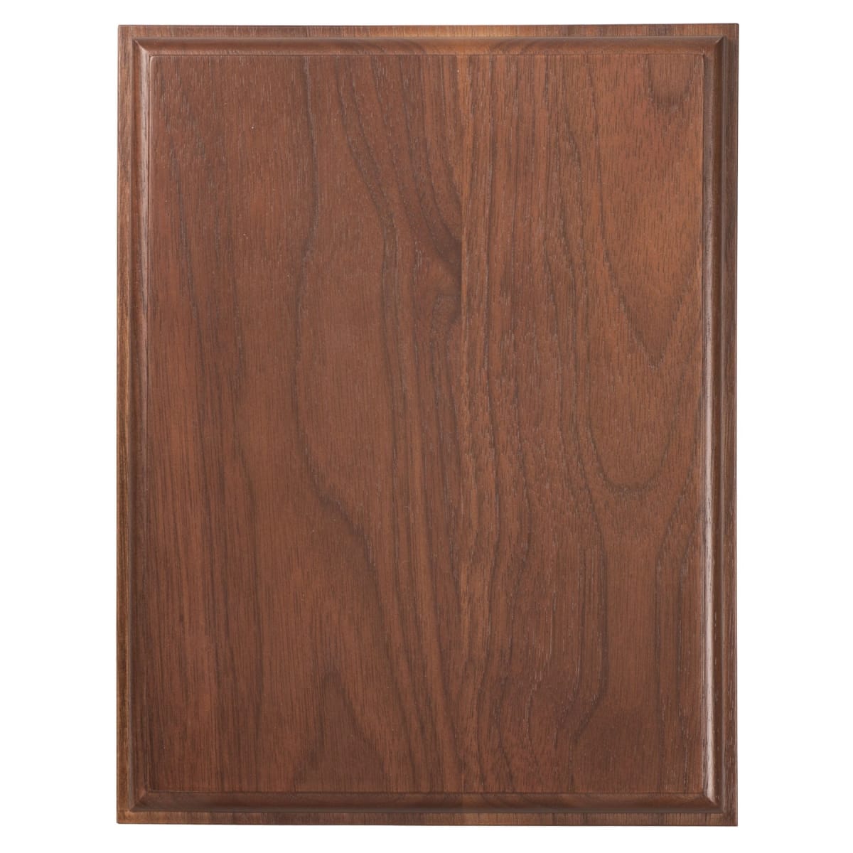 Premium Walnut Step Edge Plaque