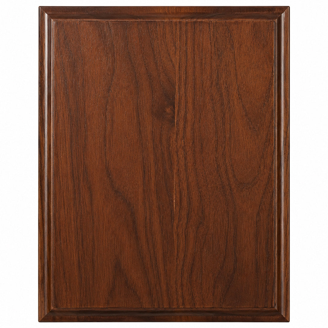 Premium Walnut Step Edge Plaque