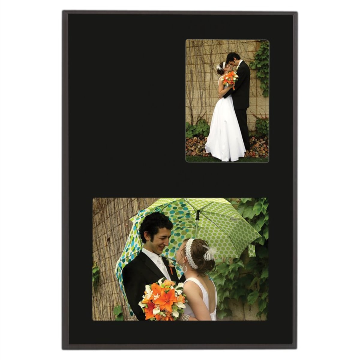 Value Matte Black Finish Slide-In Plaque with and Windows