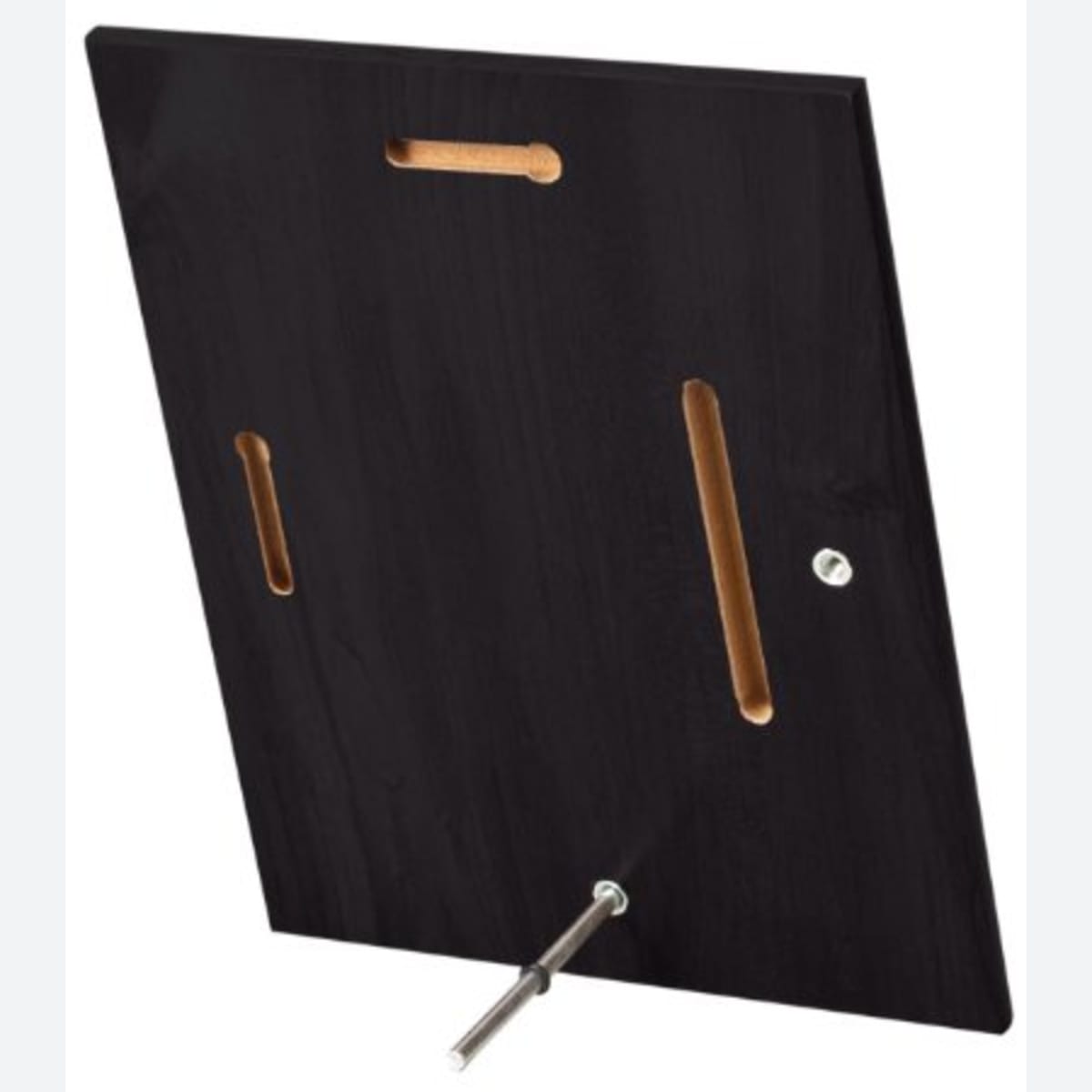 Gloss Value Black Finish Plaque with Pin