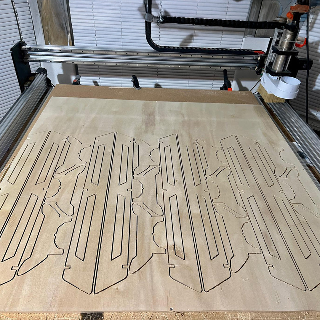 CNC Cut Boat Stands