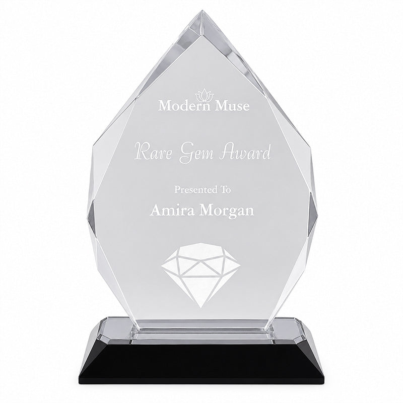 Diamond Corner Impress Acrylic Award