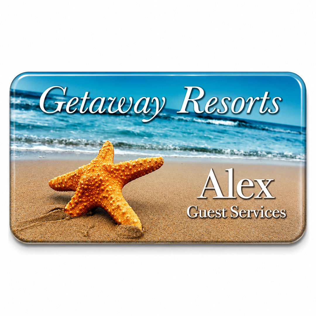 Name Badge - FRP Full Color