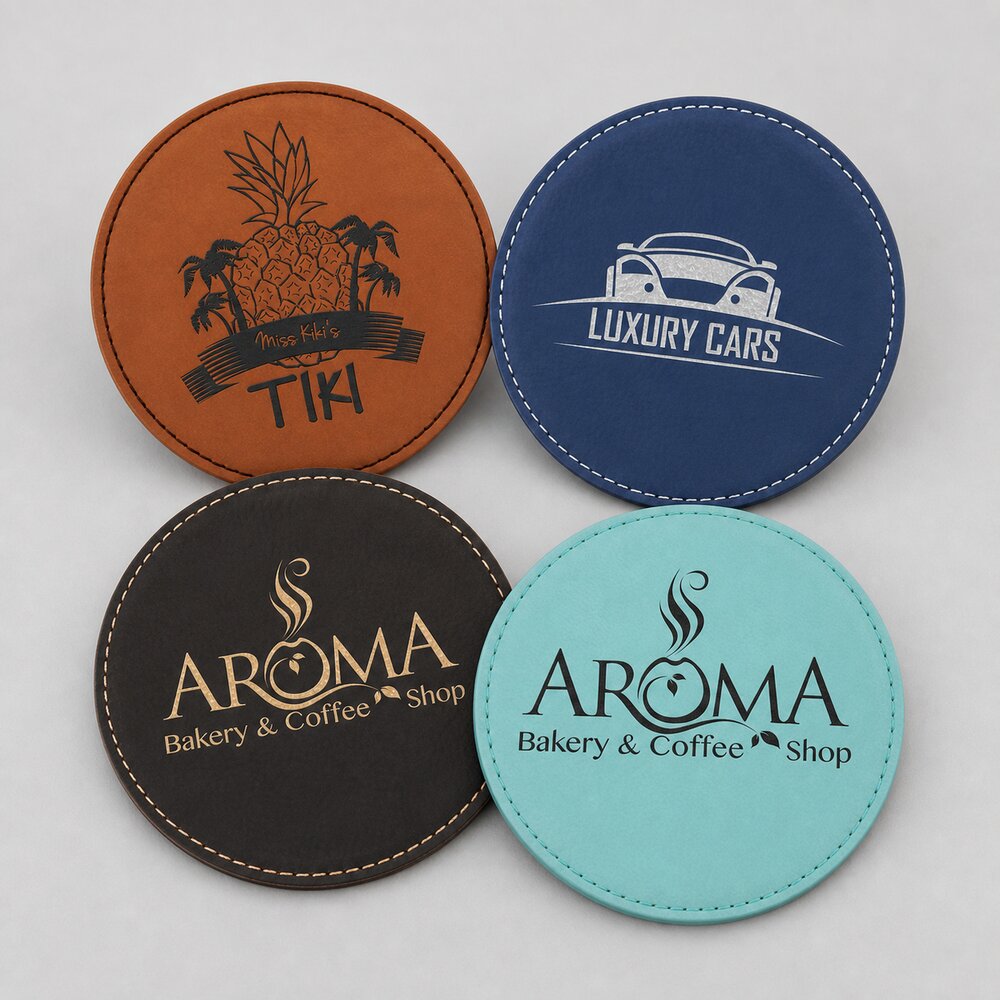 Round Coasters personalized gift category