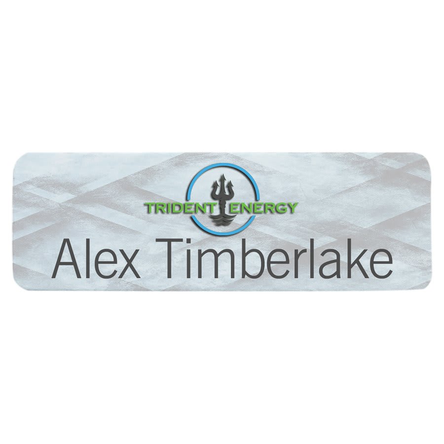 Name Badge - Aluminum Full Color