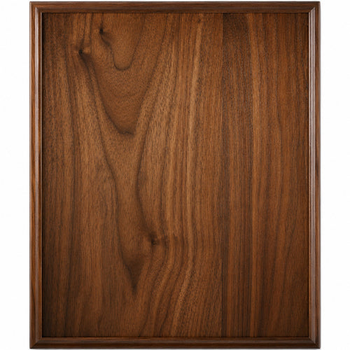 45 Degree Bevel Edge Genuine Walnut Plaque