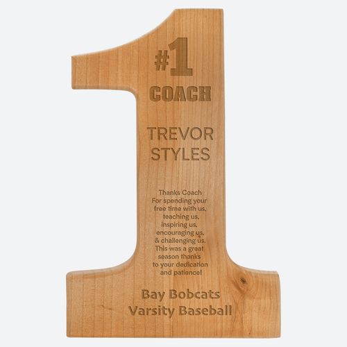 Alder #1 Plaque