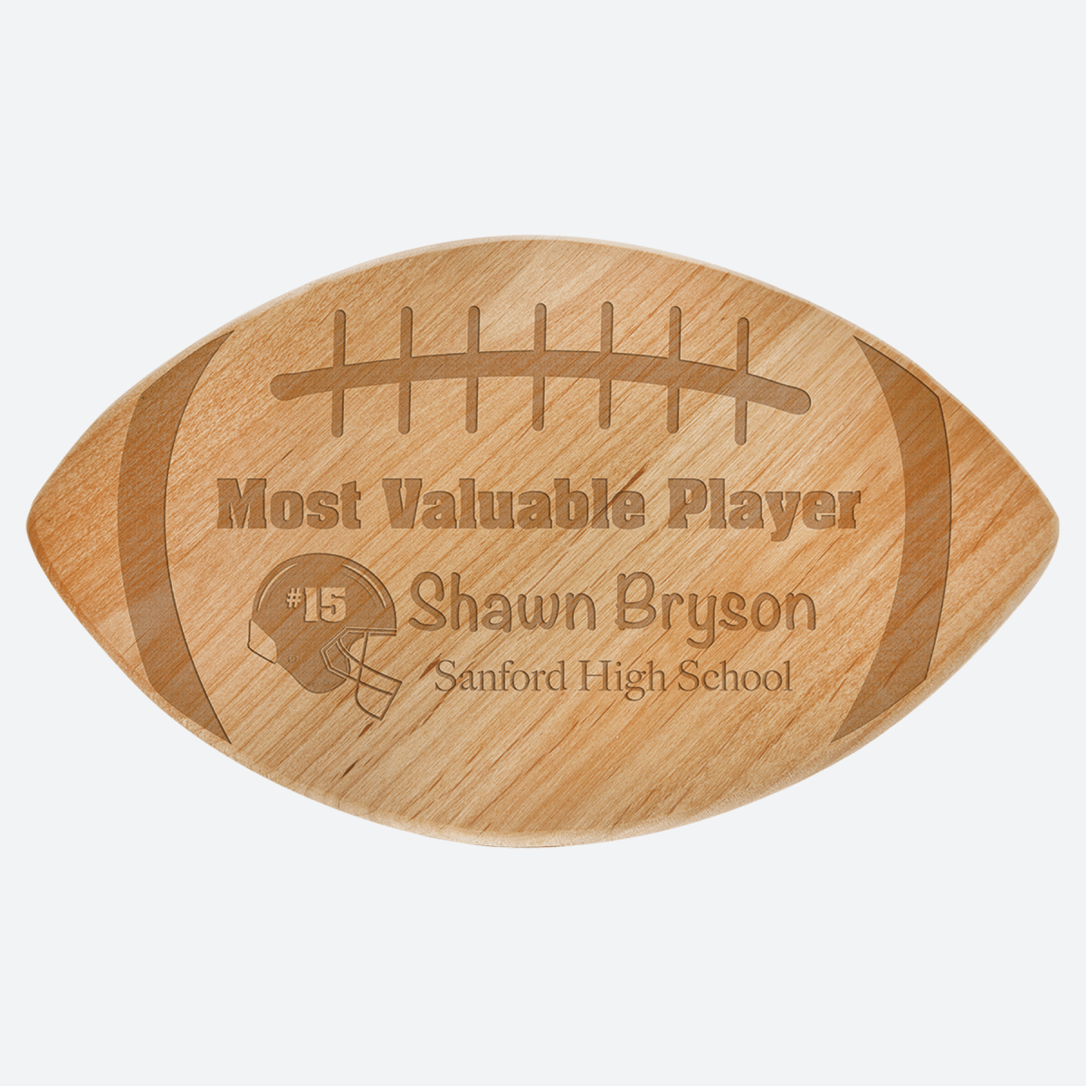 Alder Football Plaque