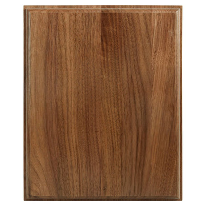 All American Walnut Step-Edge Plaque