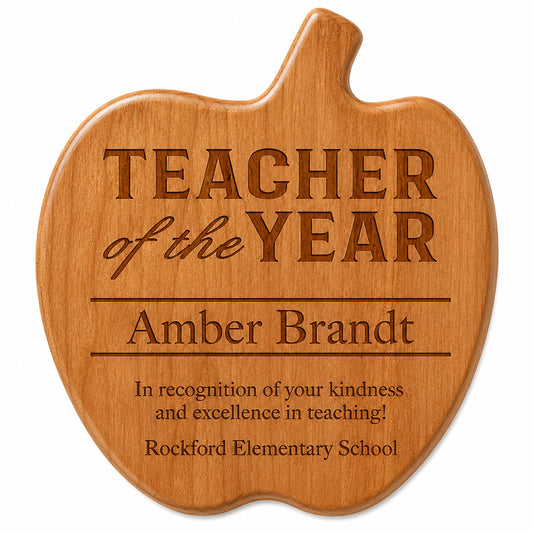 Alder Apple Plaque