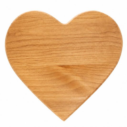 Alder Heart Plaque