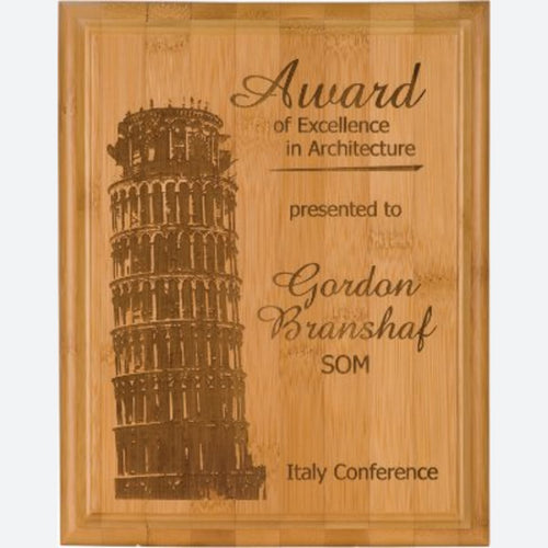 Bamboo Plaque