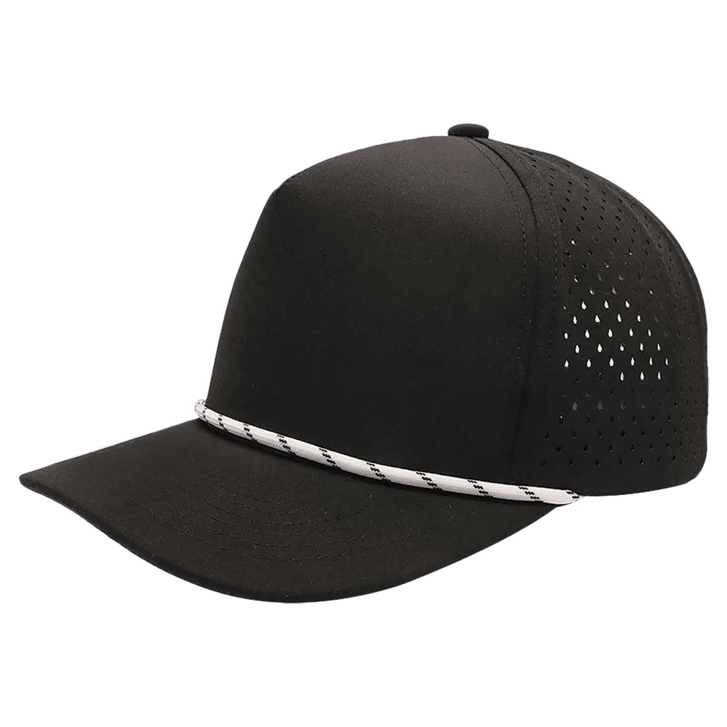 BrimCo 5-Panel Performance Hat with Rope