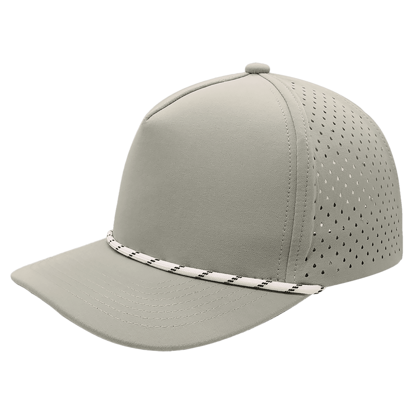 BrimCo 5-Panel Performance Hat with Rope
