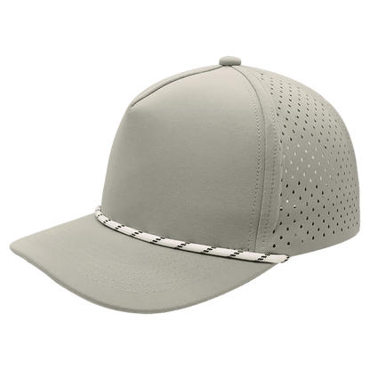 BrimCo 5-Panel Performance Hat with Rope
