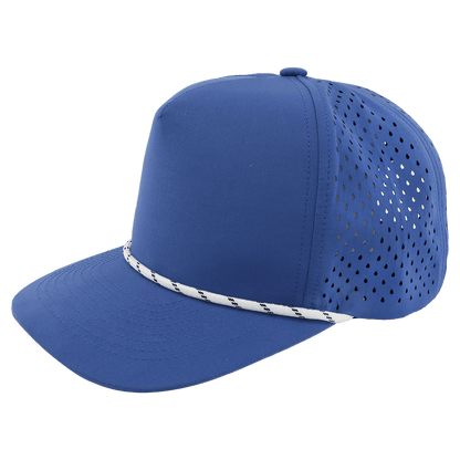 BrimCo 5-Panel Performance Hat with Rope