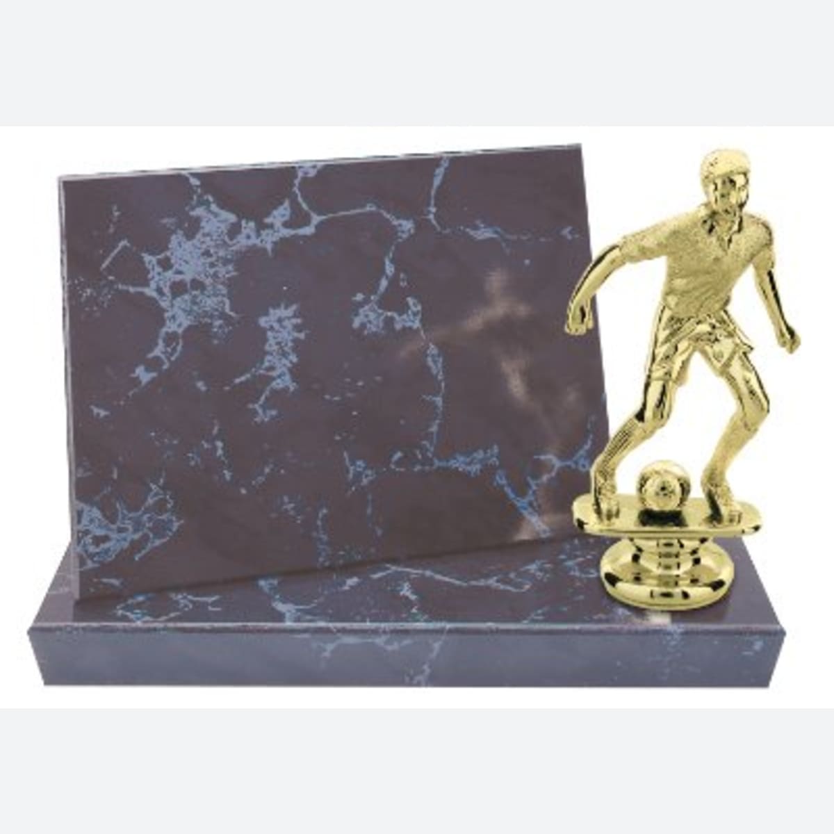 Black Marble Finish Standup Plaque