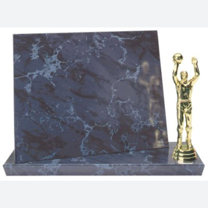 Black Marble Finish Standup Plaque