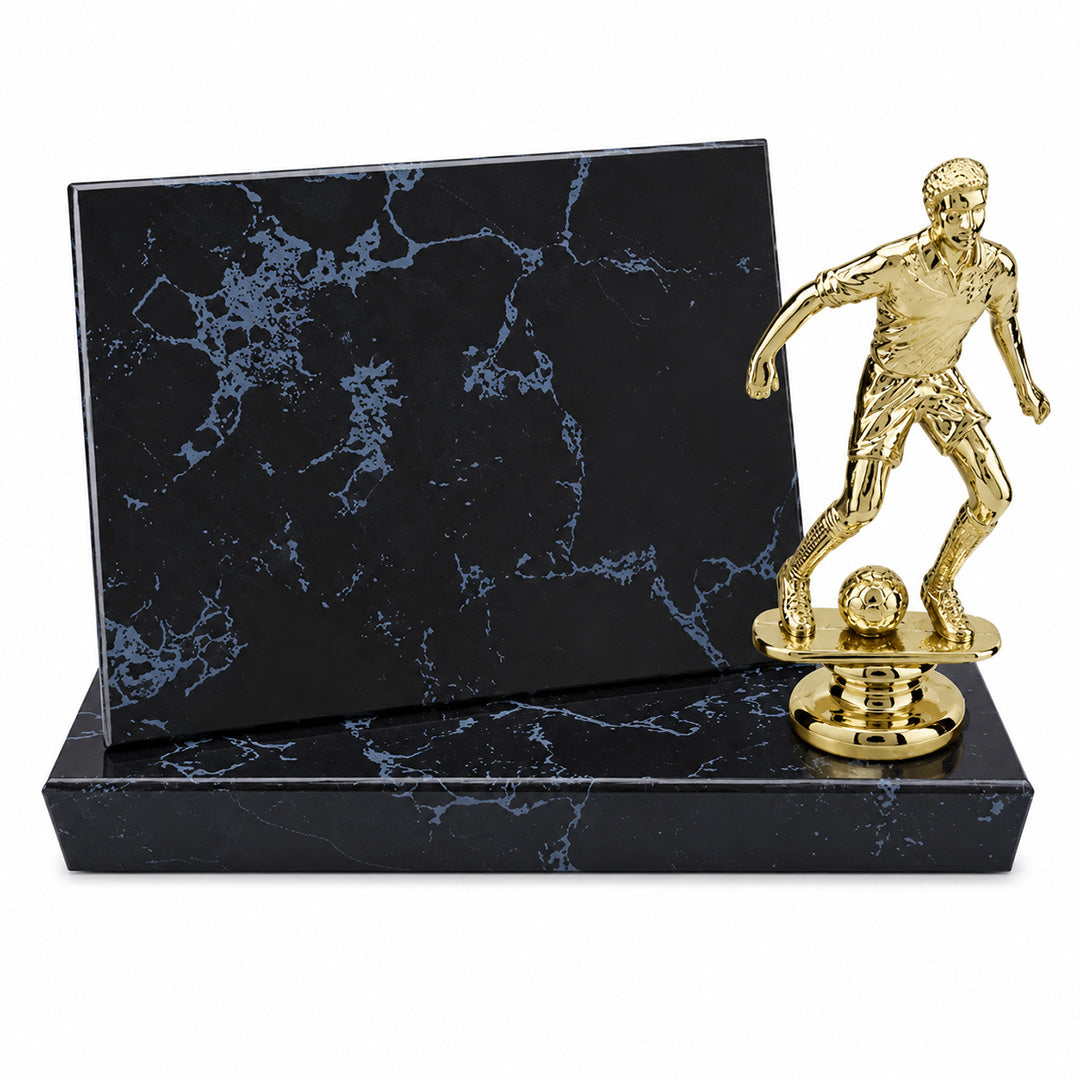 Black Marble Finish Standup Plaque