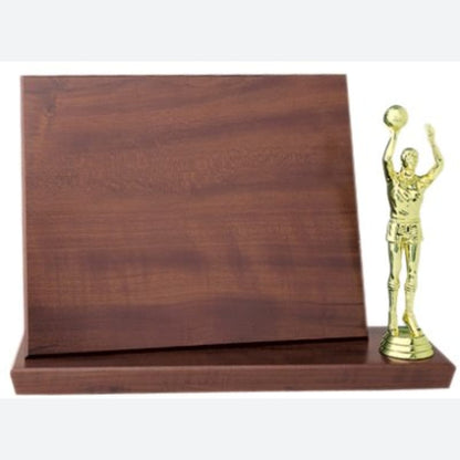 Cherry Finish Standup Plaque