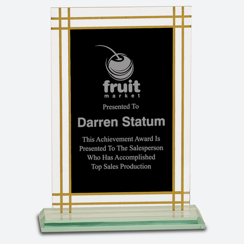 Contemporary Glass Full Border Award