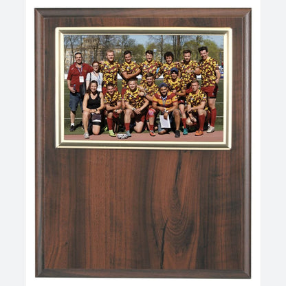Cherry Finish Slide-in Plaque with Frame