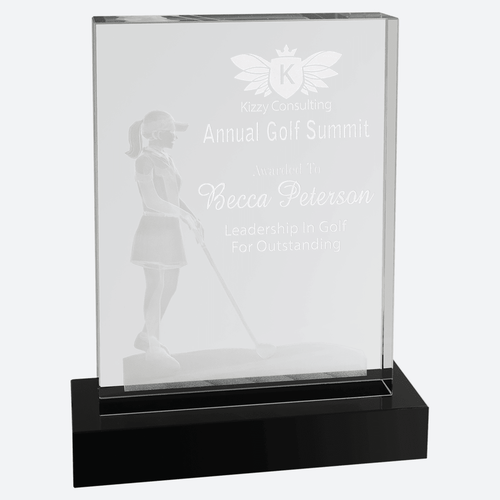 Crystal 3D Female Golf