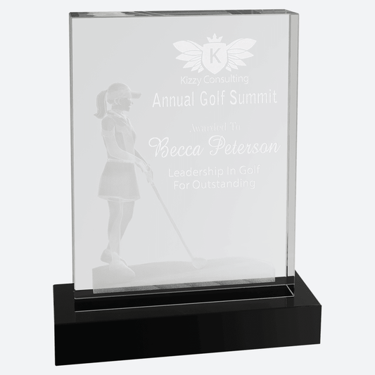 Crystal 3D Female Golf