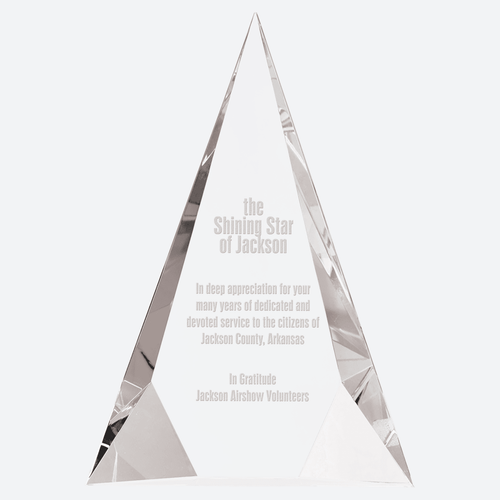 Crystal Facet Triangle