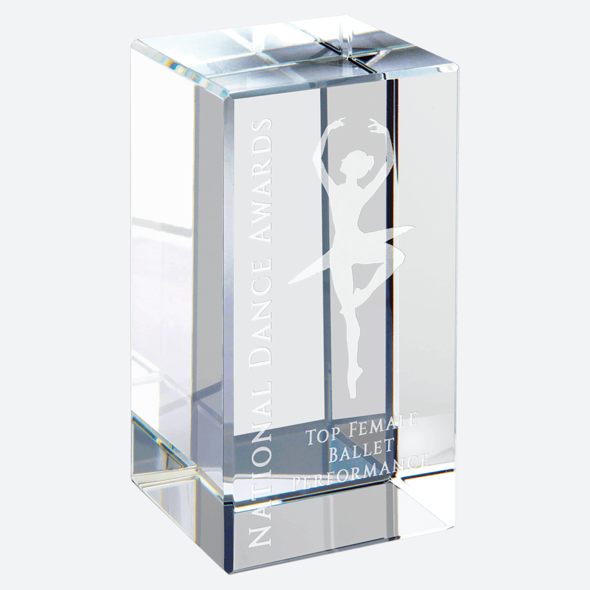 Clear Crystal Block