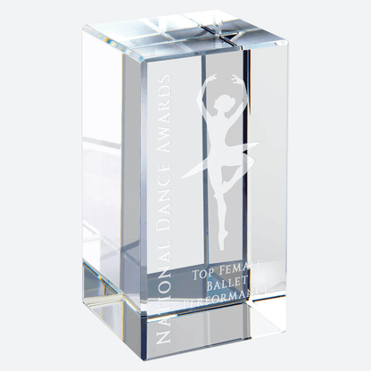 Clear Crystal Block