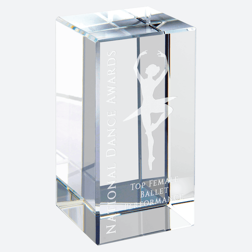 Clear Crystal Block