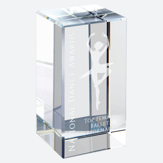 Clear Crystal Block