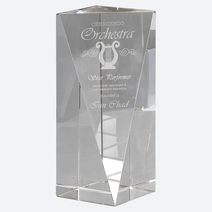 Crystal Triangle Front Pillar