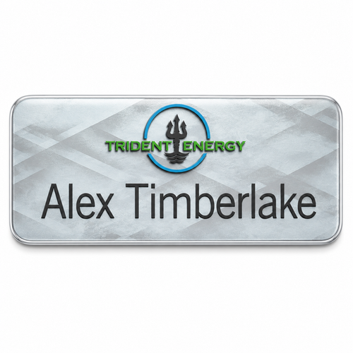 Name Badge - Aluminum Full Color