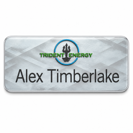 Name Badge - Aluminum Full Color