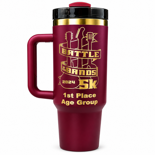 40oz Tumbler Cup with Handle