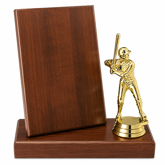 Cherry Finish Standup Plaque