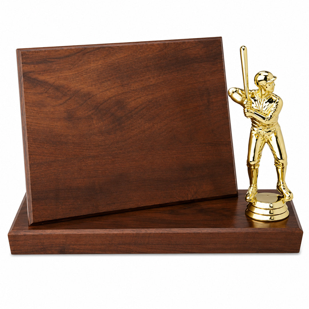 Cherry Finish Standup Plaque