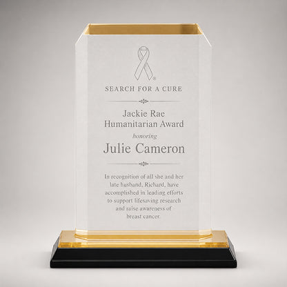Corner Trim Acrylic Award
