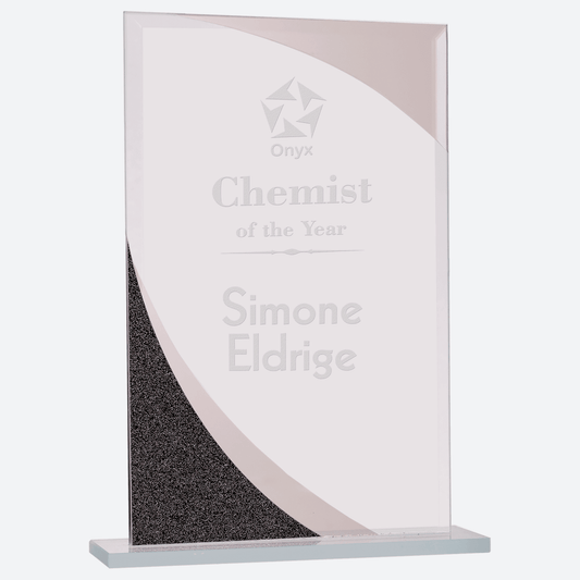 Rectangle Designer Glass Award