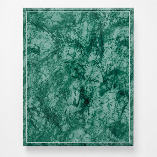 Emerald Marble Finish Plaque